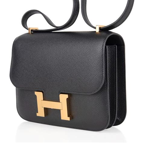 hermes costance black 18|hermes constance 18 price.